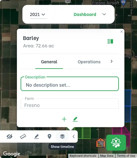 AgriSo app screen – Maps
